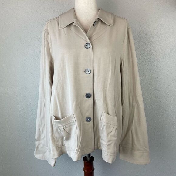 NWOT Appleseed’s Button Down Jacket Size XL - Picture 1 of 9